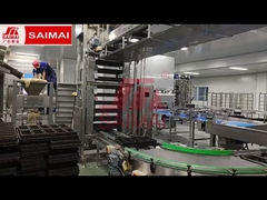 Bánh mì Hamburger Bánh mì / dây chuyền sản xuất bánh mì nướng, Proofing, Routing, Mixing, Baking, Depanner